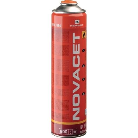 Kemper Cartucho de gas de alto rendimiento 600 ml estándar