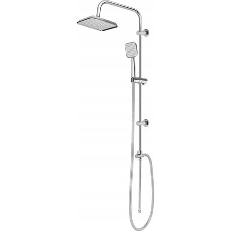 Juego de ducha con rociador de lluvia de 20 cm (1/3)