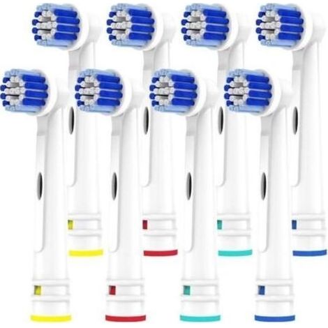 Brossette Compatible with Braun Oral-b,8 heads of brush to teeth electric of replacement for Oral B 7000/ Pro 1000/9600 (1/5)