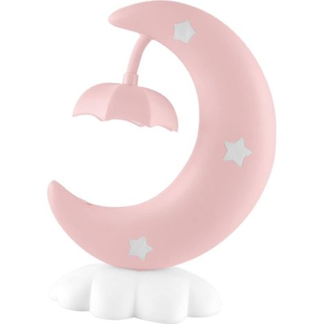 Nuit Cr ative Forme De Lune Lampe De Chevet Adorable Pour (1/5)
