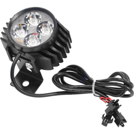 Geeignet für Zubehör des Elektrorollers KUGOO M4 Pro, Hupe und 2-in-1-LED-Scheinwerfer/Hupe. (1/4)