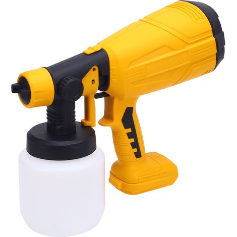 Pistolet à peinture sans fil 200 W, capacité de 800 ml, 4 buses, pistolet à peinture électrique rechargeable pour meubles et travaux manuels (1/5)