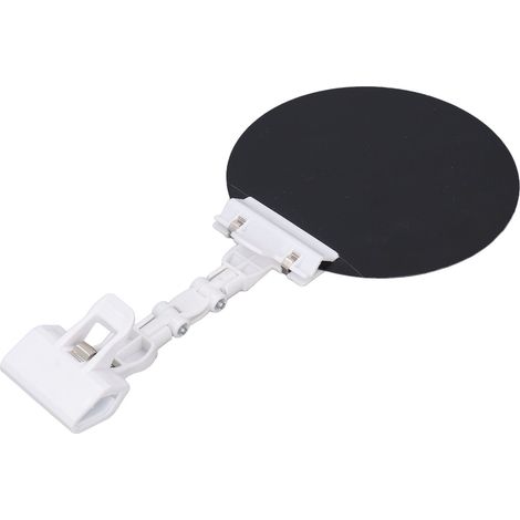 Panneau d'occultation pour soudage, diamètre 16 cm, changement de couleur automatique, fixation par clip, blanc (1/5)