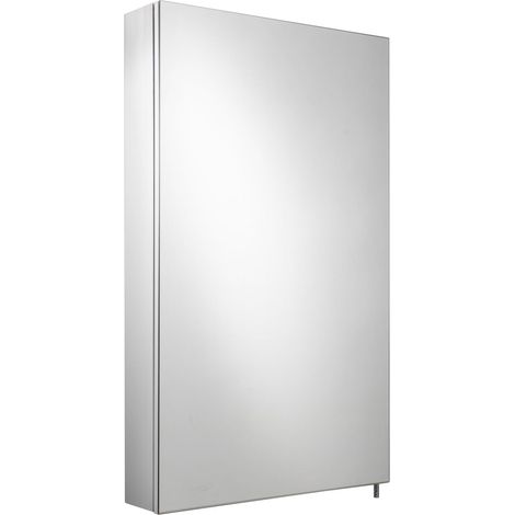 Armoire Murale de Salle de Bain en Acier Inoxydable avec Miroir et 2 étagères réglables, charnières à Fermeture Douce, Toutes Les Fixations et Accessoires de Montage Inclus, Facile à (1/3)
