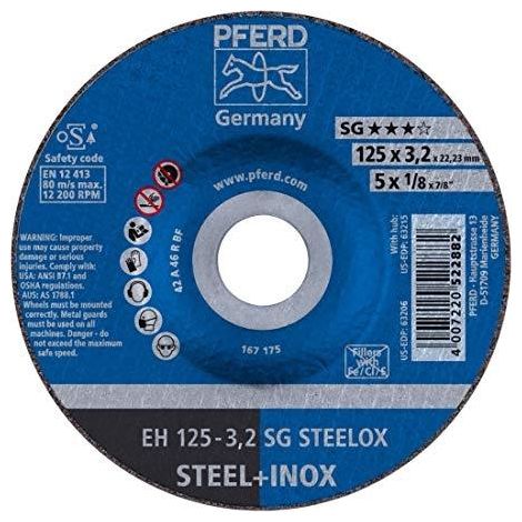 Pferd Disco da taglio modello 125 mm grigio alta performance