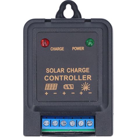 Solarladeregler, 6V/12V/3A Batterieentladeregler für Beleuchtung (1/4)