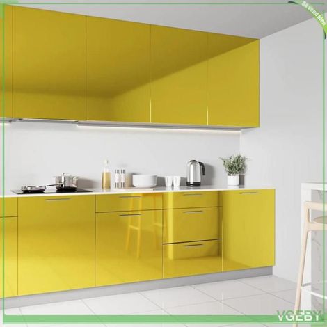 Film autoadhésif pour meubles - 326149 - Doré haute brillance - PVC - 500 x 90 cm (1/5)