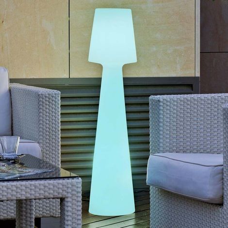 [GEBRAUCHT] B-Ware Newgarden Stehleuchte Lola LED Lampe Akku RGB 110cm dimmbar wasserdicht IP65