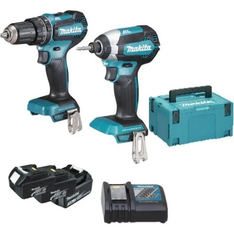 Set Elettroutensili Makita DLX2283JX1 18V 3Ah (1/5)