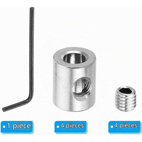 Hole Wire Rope Staples Set 5mm Hexagon Screw Wrench (1/3)
