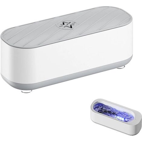 Nettoyeur de bijoux à ultrasons,capacité de 355 ml,nettoyeur sonique professionnel,fonctionnement à un seul bouton (1/5)
