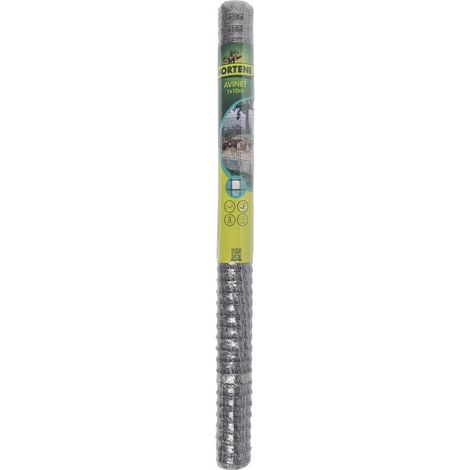 Malla avícola Avinet 36 - Gris - 24x27 mm - 1x10 m (1/3)