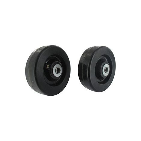 Rueda antideslizante adaptable para John Deere - ø: ext: 152mm, agujero: 12,7mm, longitud del buje: 62mm centrado. Reemplaza original: Am107558