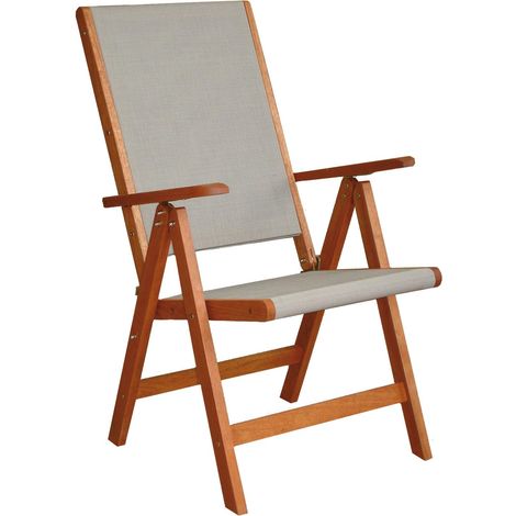 Sedia in legno massello con seduta e schienale in batilyne Impression Batyline Gengis Kan