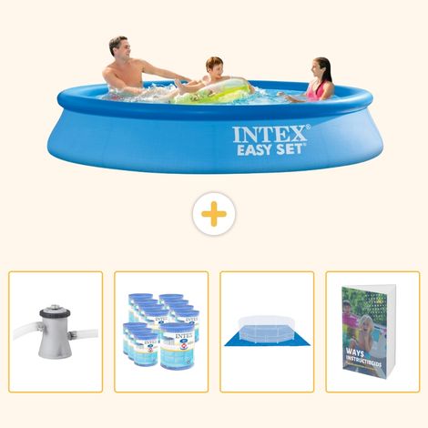 Intex Piscine Easy Set Ronde - 305x61 cm - 5-pièces  SCB103 (1/5)