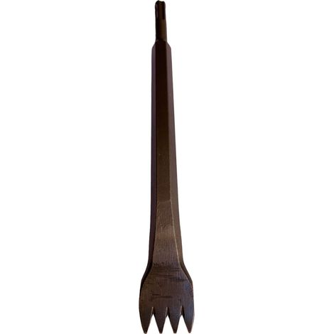 SCALPELLO DENTATO ATTACCO SDS PLUS 4 DENTI BOCCIARDA PER SCALPELLATORE PNEUMATICO (1/3)