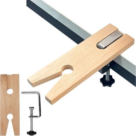 [JAMAIS UTILISÉ] Banc Bijoutier Bois Dur V Pince Goupille Canapé Outil Fixation Scie Broches Outils Traitement (1/4)