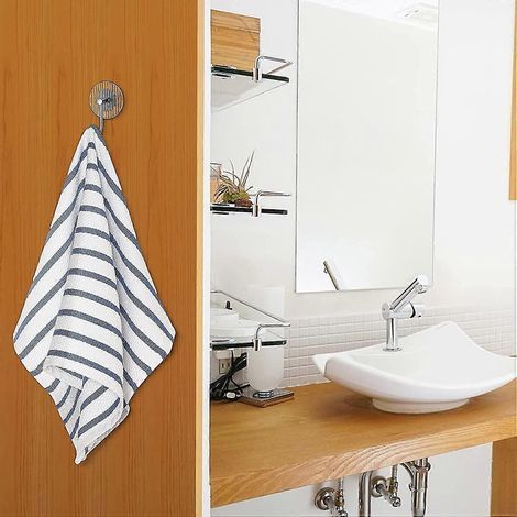 Crochets de douche et de cuisine en acier inoxydable
