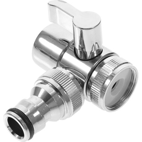 Adaptateur universel pour robinet d'évier vers tuyau – Compatible avec lave-linge portable (robinet eau chaude et froide) (1/5)
