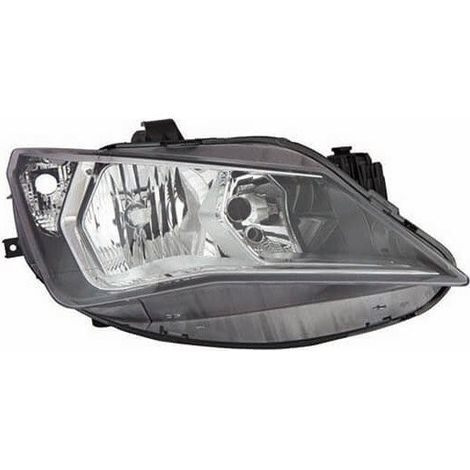 Phare avant droit H7/H7 chromé Seat Ibiza 4 6J5, 6P1 phase 2 et 3 2012-2017