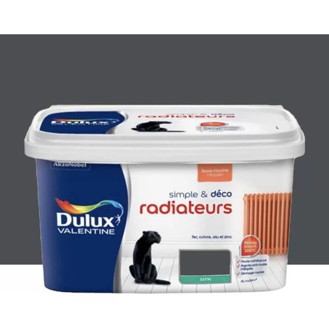 Peinture Radiateurs Dulux Valentine Simple & Déco Poivre 2 L