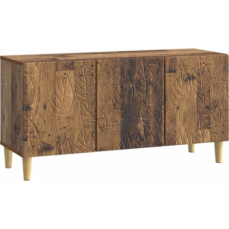 Mobile TV 99 x 34,5 x 50 cm Legno antico Legno ingegnerizzato vidaXL