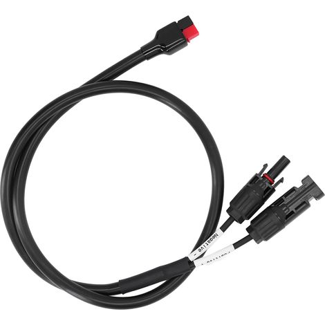 Câble adaptateur MC4 vers Anderson pour connecteur photovoltaïque, câble adaptateur Anderson vers MC4 pour connecteur photovoltaïque solaire, cordon d'alimentation, tension de fonctionnement inférieur (1/5)
