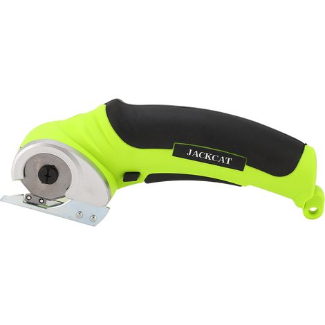 Ciseaux électriques sans fil, coupe-tissu à main, 240 tr/min, outil rechargeable pour moquette, couleur Vert (1/5)