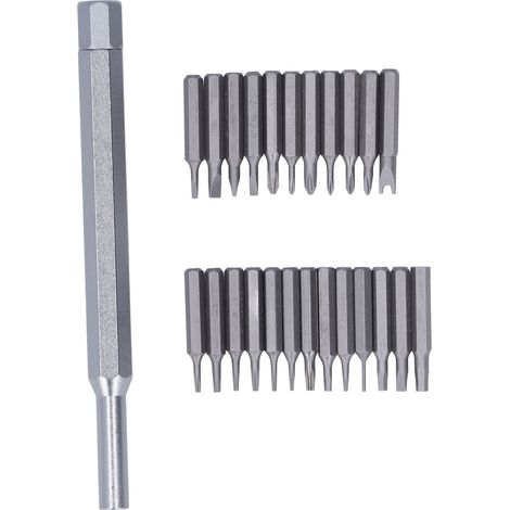 Kit de tournevis multifonctionnel 24 en 1 avec embouts magnétiques en acier allié S2 (1/5)