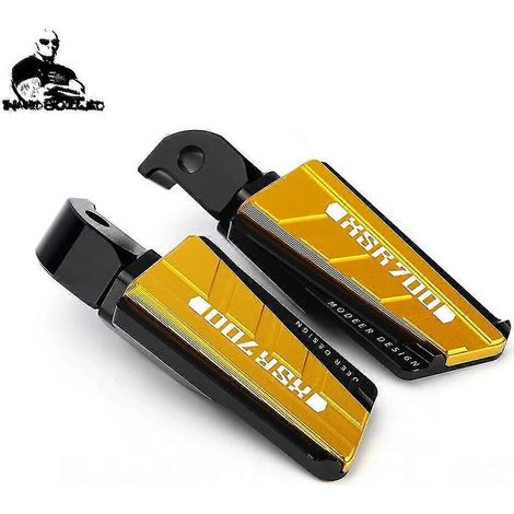 Fußrasten-Set für Yamaha Niken TDM900, TDM 900 A, XSR 700, 900, XSR700, XSR900, SCR 950, Tracer 700/GT, 900/GT – XSR700 GOLD (1/5)