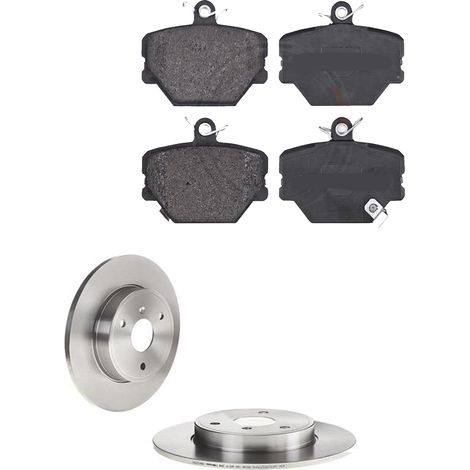 KIT FRENI ANTERIORI compatibile con SMART FORTWO CABRIO (450) - DISCHI + PASTIGLIE OEM: P 50 038 / 17161 , 17789 /SOSTITUZIONE DIRETTA/BASSA POLVERE/SILENZIOSO (1/5)