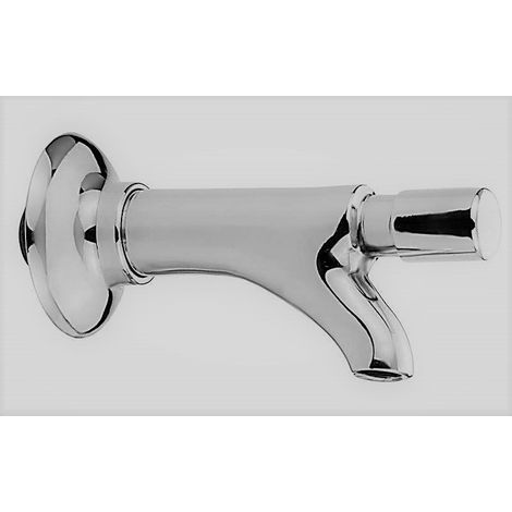 Robinet à bouton-poussoir pour fontaines à boire à fermeture instantanée Idral 0156G12-0156C12 Chromé (1/5)