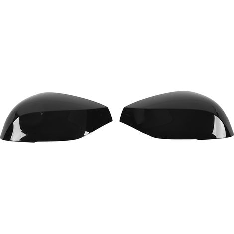 Akozon Spiegelabdeckung, glänzend schwarz, Seitenspiegelgehäuseverkleidung für Q50 Q50S Q70 2014-2020 für QX30 Q60 2016-2020 (1/5)
