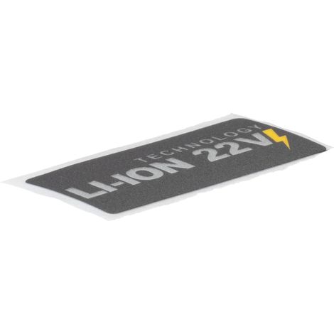 Etikett Li-Ion 22V 578294 N