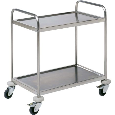Chariot de Service Démontable 2 Niveaux L 930 mm - Pujadas