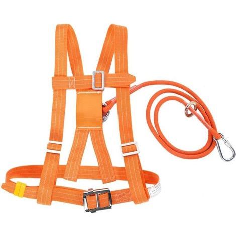 Kits de Harnais de Sécurité, Harnais Antichute de Sécurité, Ceinture de Sécurité, Corde de Sauvetage, Travail Aérien (Petite Boucle 3m) (1/5)