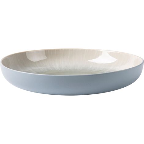 LAGUIOLE CUISSON - Lot de 6 assiettes creuses bleu - "Iris"