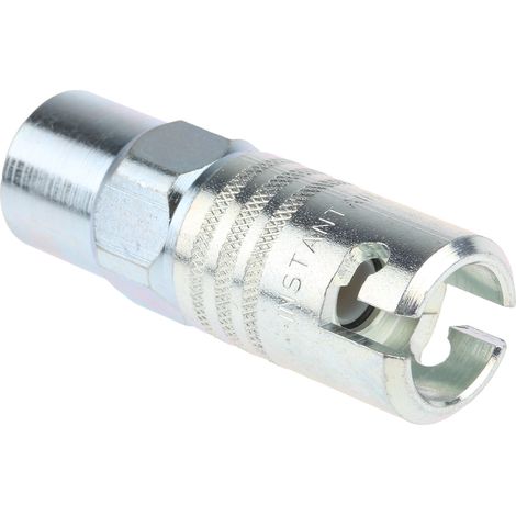 Raccord rapide pneumatique RS PRO, Filetage vers Femelle Rp 1/4 Femelle 1/4pouces PCL en Acier ( Prix pour 1 ) (1/2)