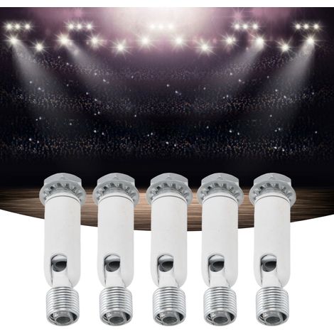 Projecteur universel à tête M10 avec dérivateur de vitesse externe et adaptateur M12, accessoires d'éclairage LED blanc (1/5)