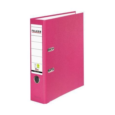 Falken Ordner S80 11286747 DIN A4 80mm PP pink (1/3)