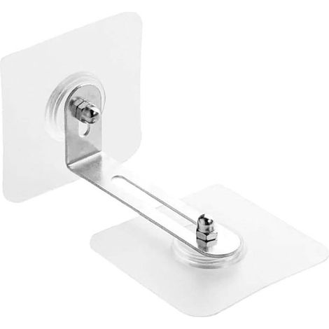 Fixation murale sans perçage anti-basculement pour meubles, 7 cm, fixation anti-basculement pour armoire, étagère, commode, sécurité bébé (1/5)