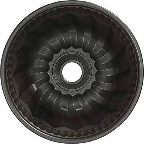 Pyrex 8013123,0 Asimetria Stampo per gugelhupf in acciaio antiaderente, ø 22 cm, marrone (1/5)