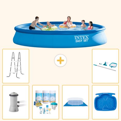Intex Piscine Easy Set Ronde - 457x84 cm - 7-pièces  S20951 (1/5)