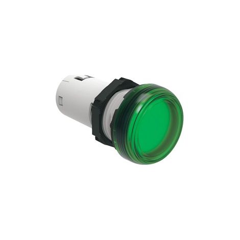Indicatore Luminoso Monoblocco Verde Led 230V ( Lovato Cod. Lpmlm3 )
