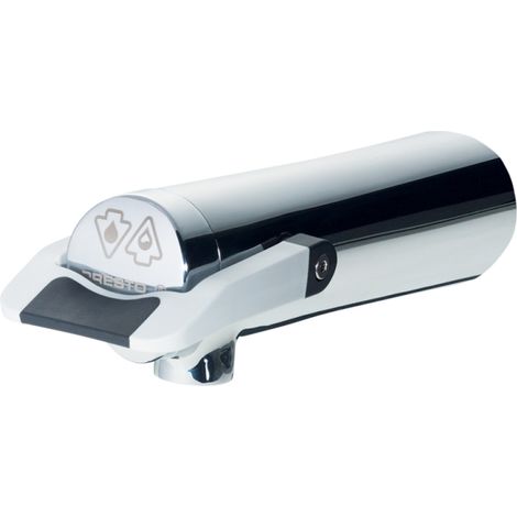 Robinet temporisé à manette souple mural pour lavabo PRESTO Neo duo chrome