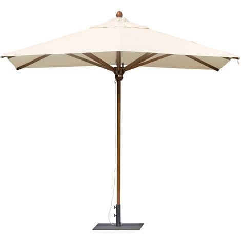 Ombrellone Bar Giardino Palo Centrale 3x2 Mt in Legno Made in Italy (1/2)