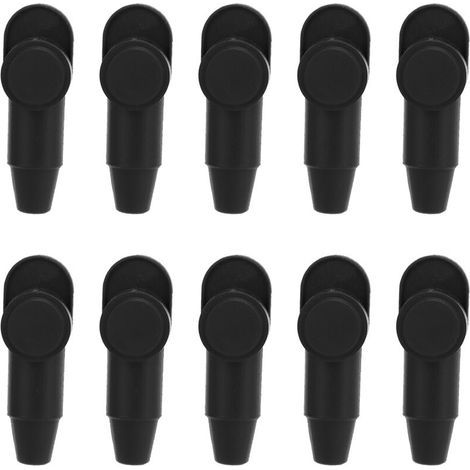 Silicone terminal covers, 10 pieces, protect the multi-purpose battery, easy to use, safer R-end cover for alternator starters (1/5)