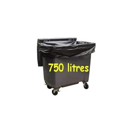 HOUSSE CONTAINER 750L & 770L BD NOIR - les 50