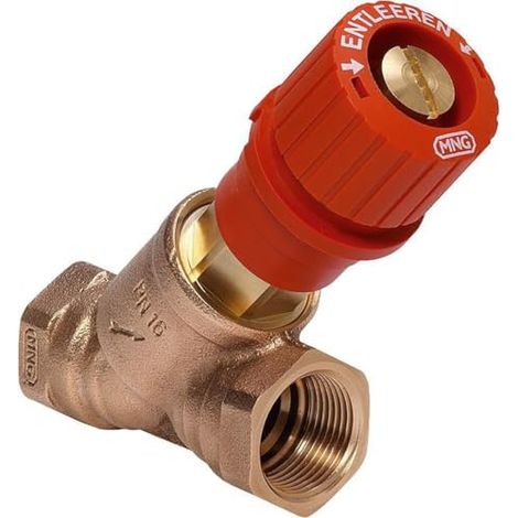 Resideo Valvola di intercettazione Kombi-3-Plus Ottone, manicotto, DN 10, V5000Y0010