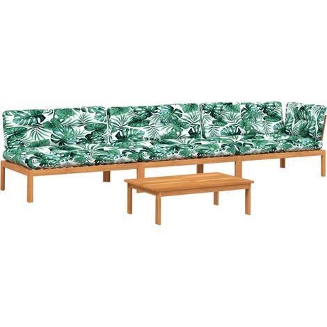 Maison Exclusive - Set de sofás de palets de jardín y cojines 4 p